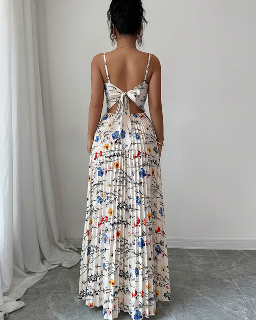 Backless Sleeveless Maxi Dress