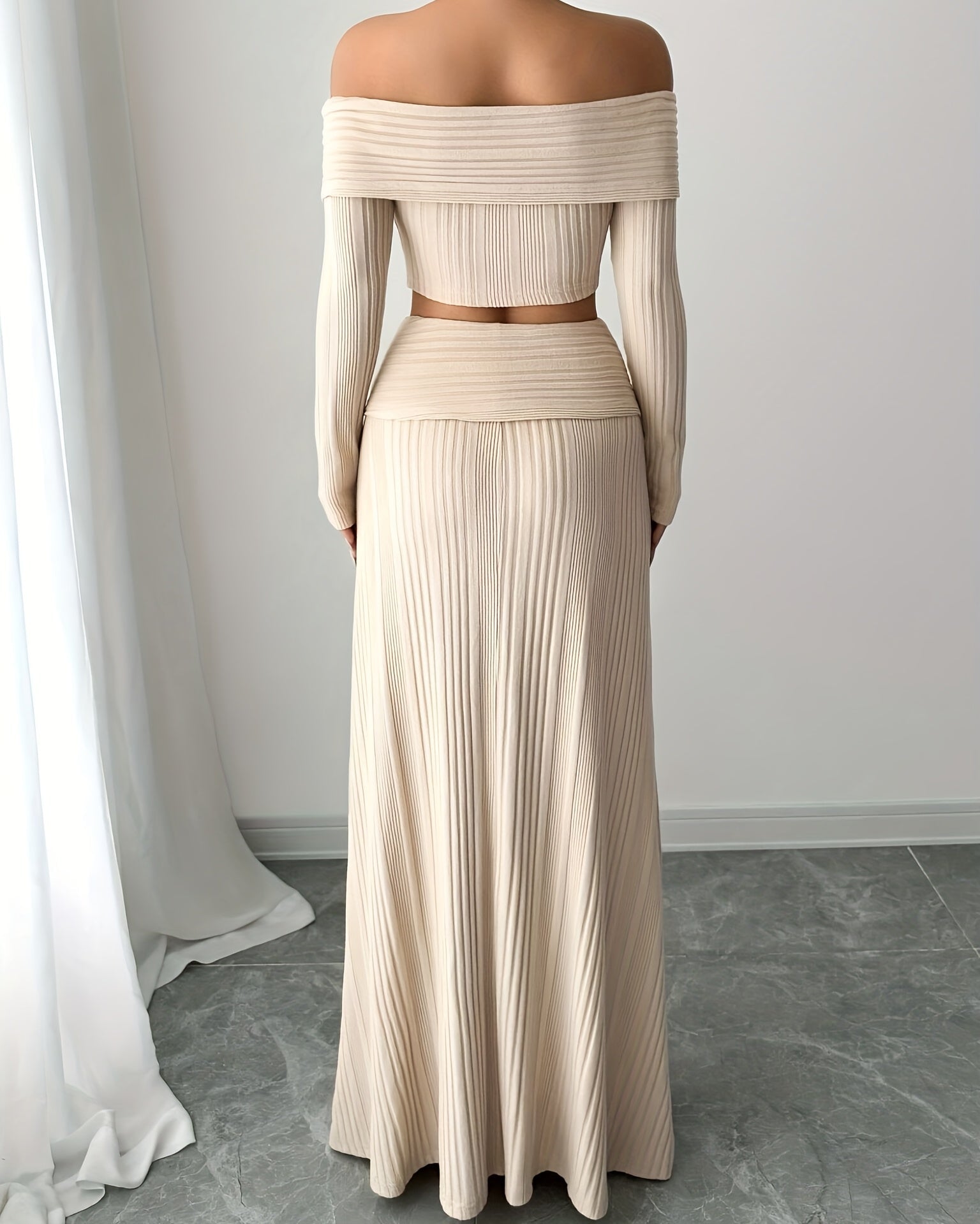 Elegant Bohemian Two-Piece Holiday Set