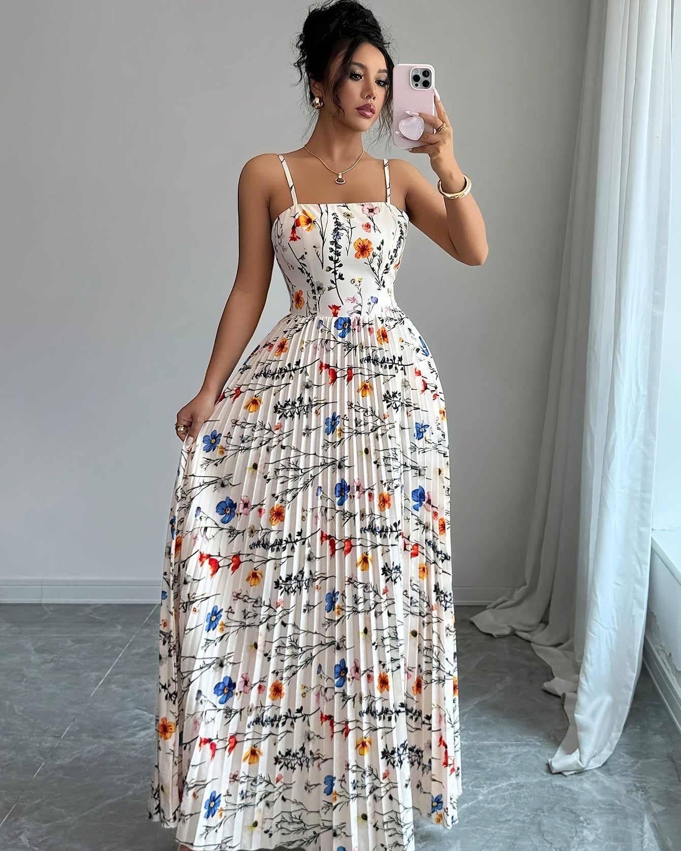 Backless Sleeveless Maxi Dress