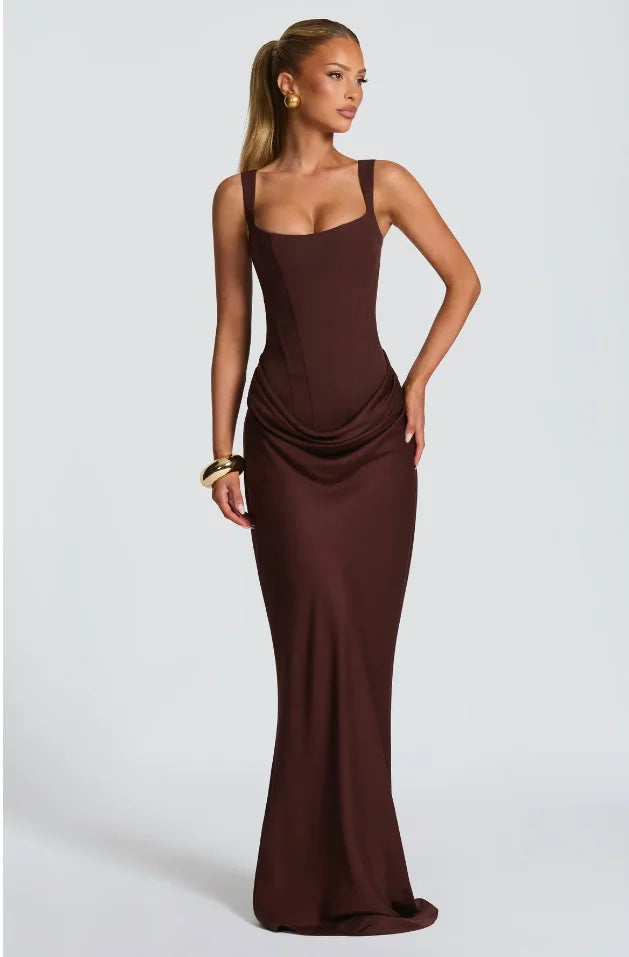 Women’s Pleated Sling Dress
