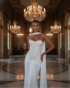 Sparkle Off-Shoulder Maxi