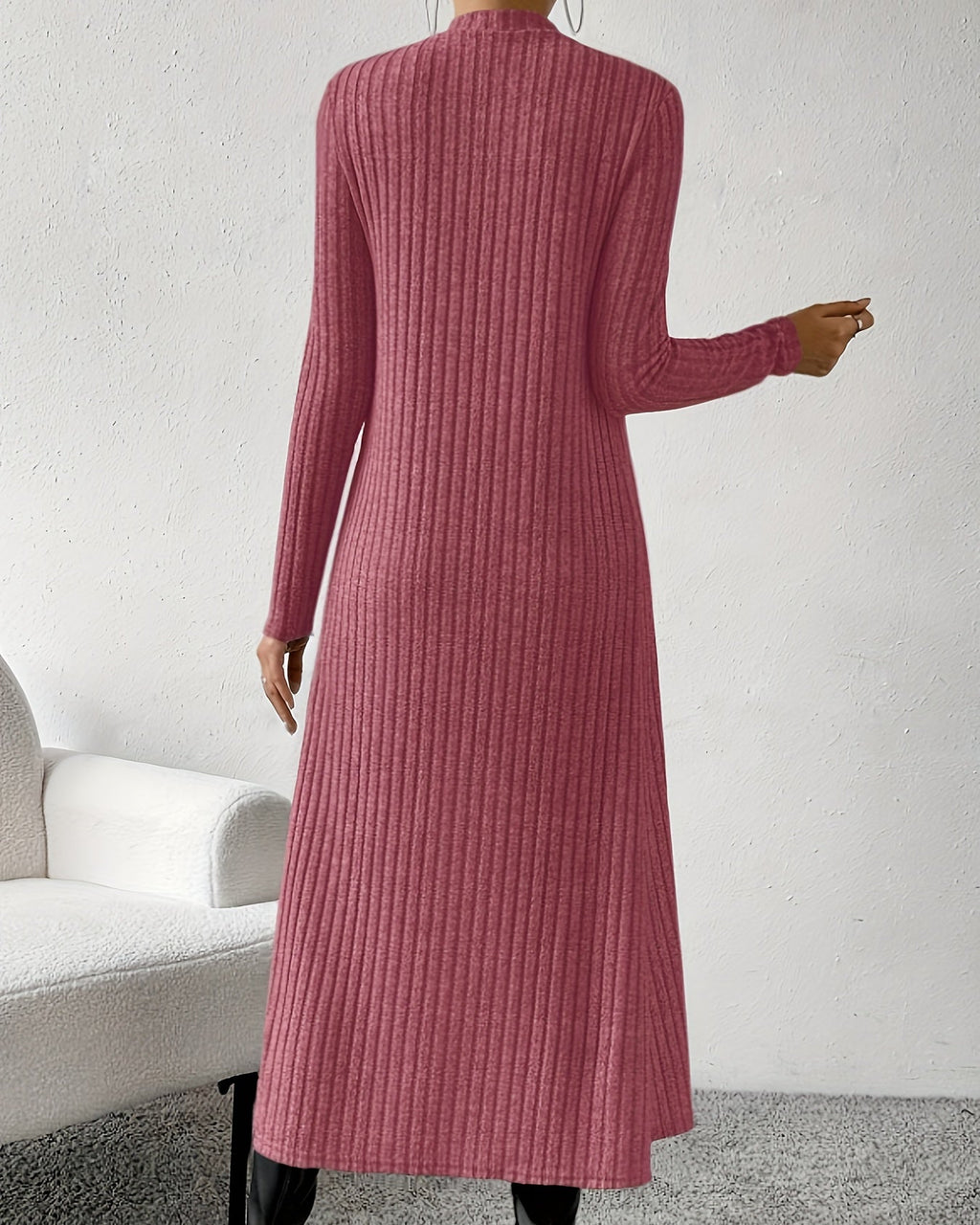 Sexy High  Dress with Long Sleeves